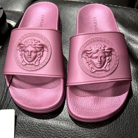 Versace kids Medusa slides **NIB** - Picture 2 of 7